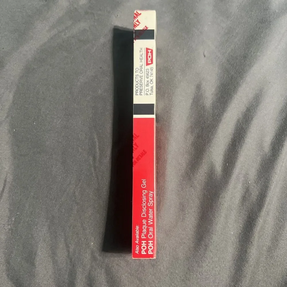 Vintage‎ POH Soft Nylon #6 Two Row Sulcus Toothbrush USA